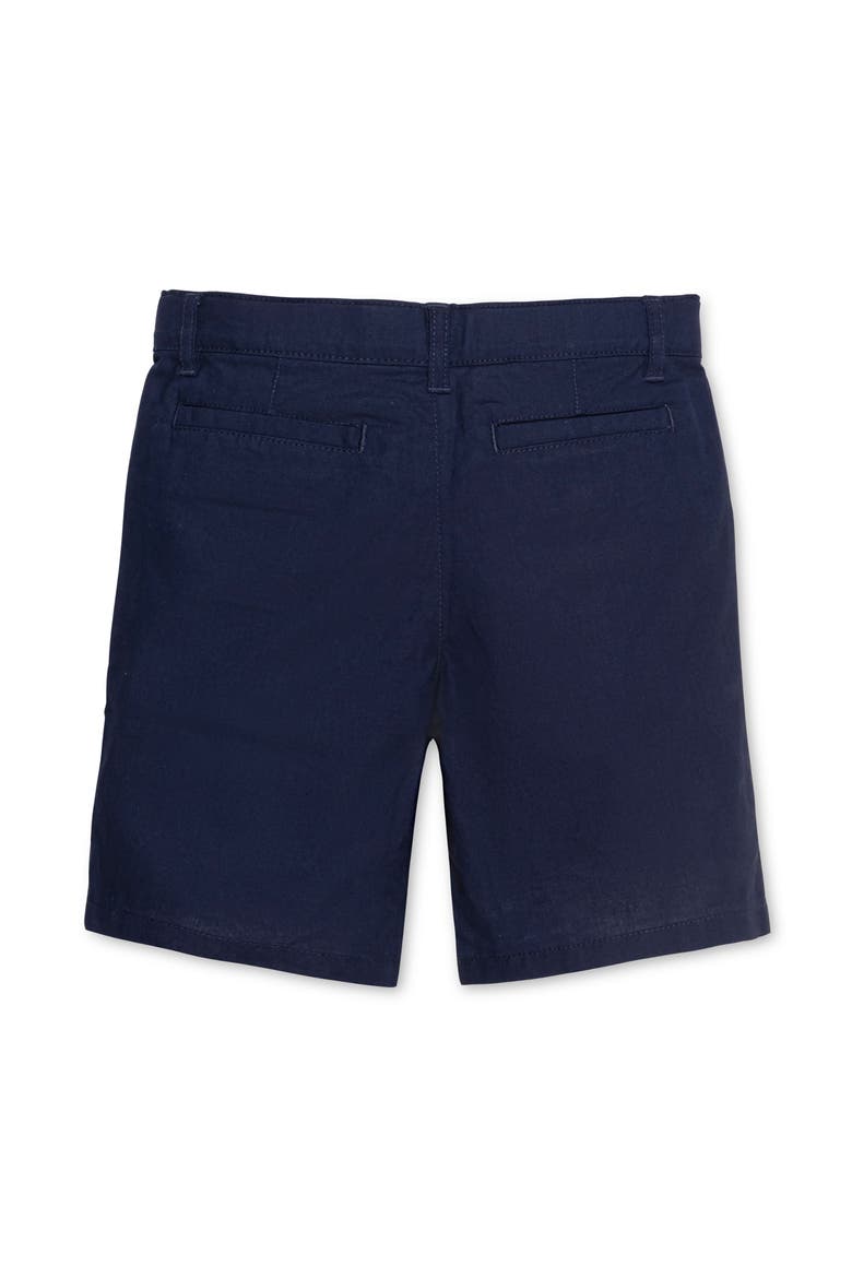 Kids' Linen Blend Short, Alternate, color, Navy Linen