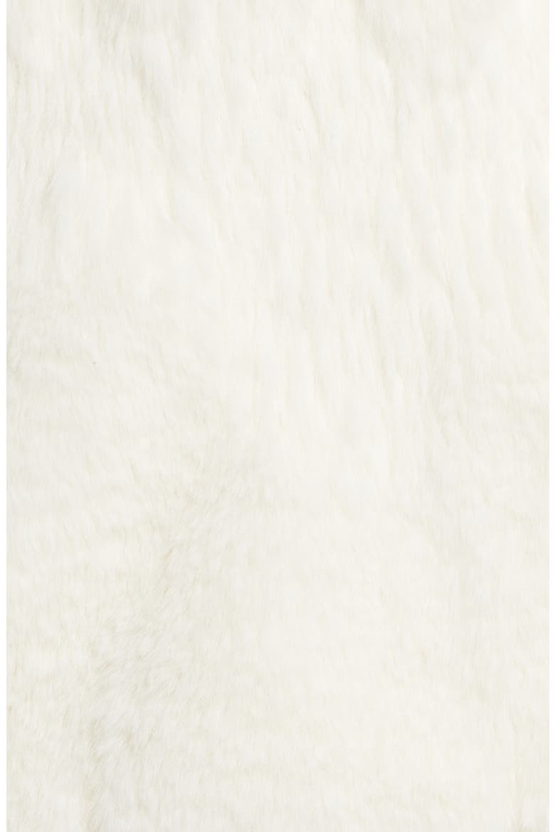 Mandy Faux Fur Hooded Jacket, Alternate, color, CREAM