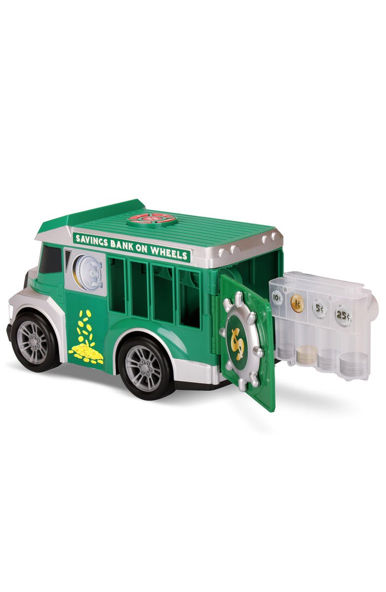 Kid Galaxy 10 Inch Road Rocker Sort N Save Bank Truck, Alternate, color, Multicolored