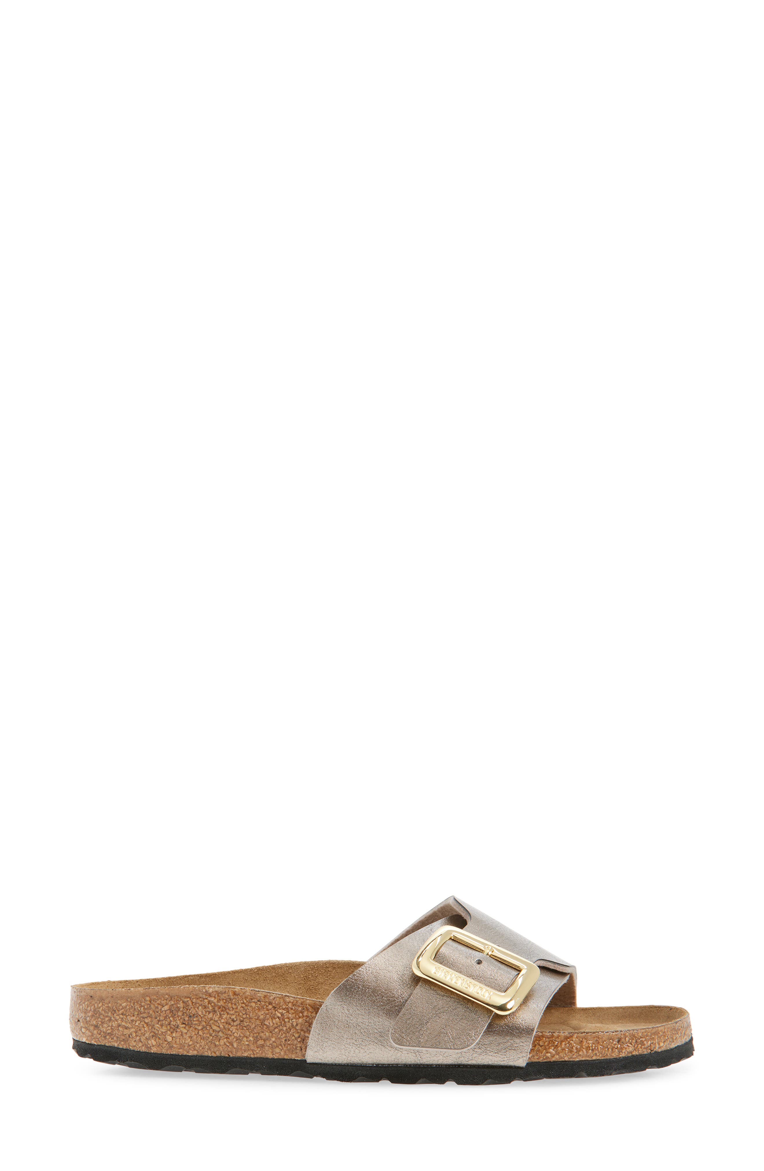 Birkenstock Catalina Luxe Slide Sandal, Alternate, color, Taupe