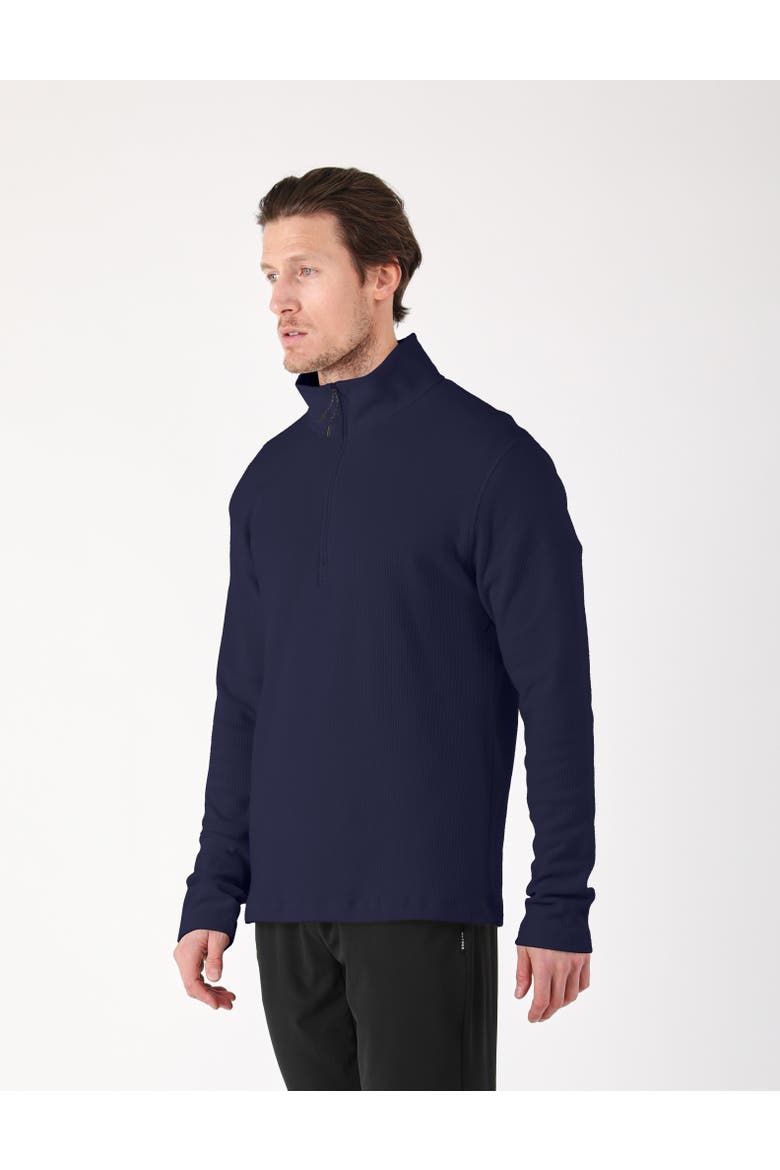 Thermal 1/4 Zip, Alternate, color, Navy