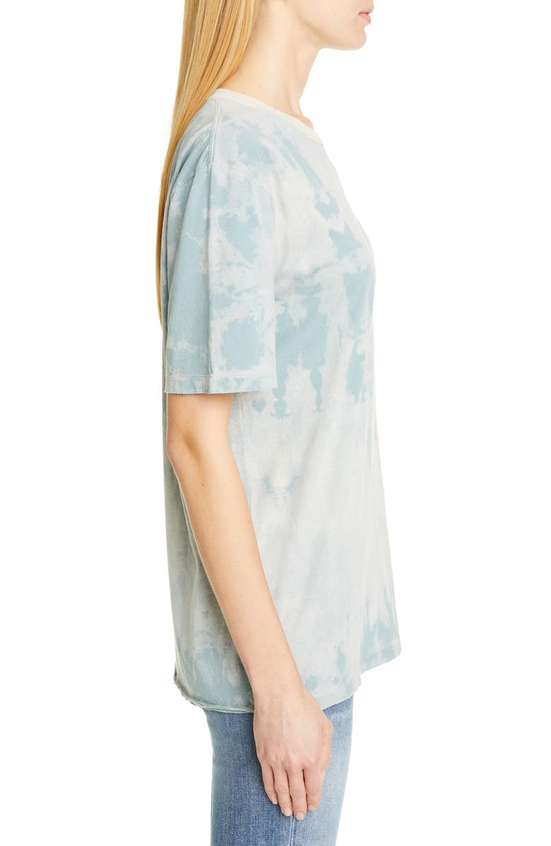 Saint Laurent Small Logo Tee, Alternate, color, 