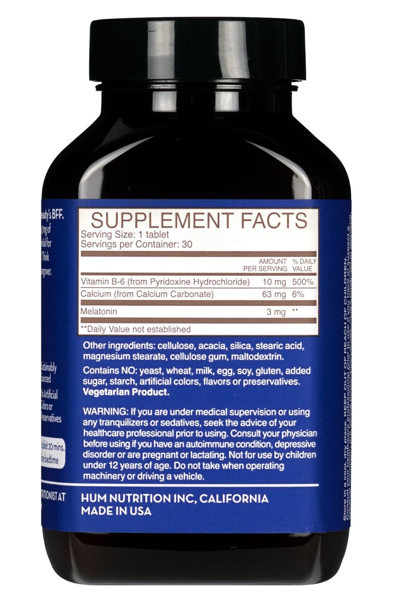 Hum Nutrition Beauty zzZz Sleep Supplement, Alternate, color, 