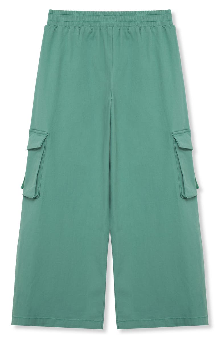 Truce Kids' Wide Leg Drawstring Cargo Pants, Alternate, color, 