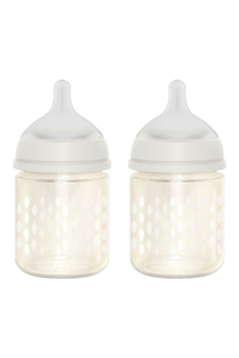 Bonhomia SX PRO Set of 2 Glass Bottles, Main, color, BEIGE