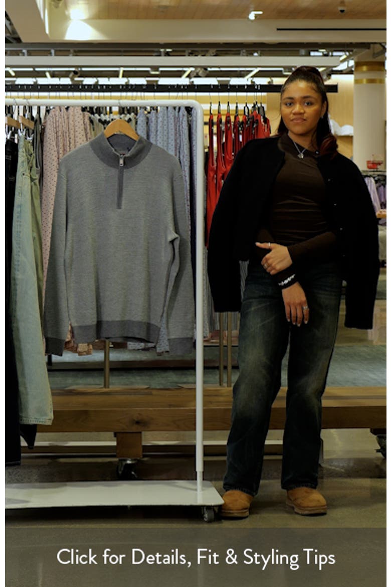 Marvall Quarter Zip Sweater video