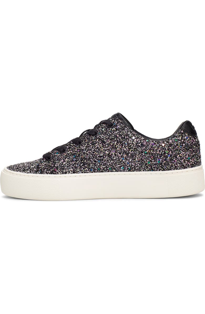 UGG<sup>®</sup> Zilo Glitter Platform Sneaker, Alternate, color,