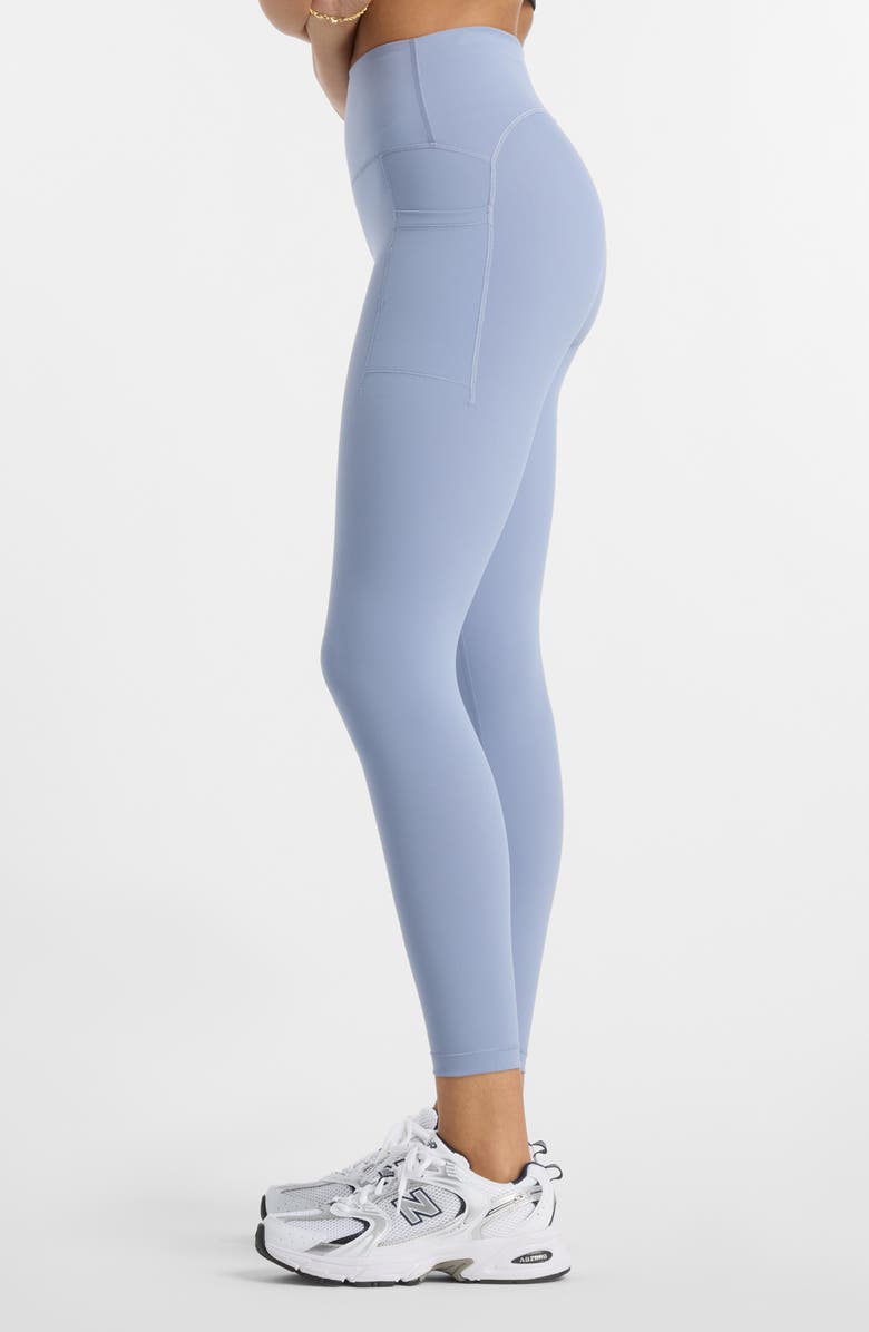 New Balance RC Pocket 25-Inch Performance Leggings, Alternate, color, Blue