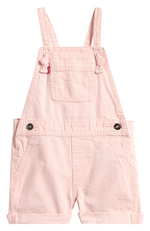 Cotton Denim Short Overalls (Baby)