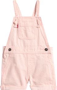 Levi's Cotton Denim Short Overalls