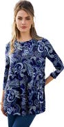 Jessica London Stretch Knit Swing Tunic
