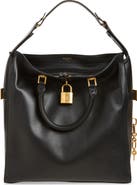 Balmain Large Pulse Waxy Calfskin Tote