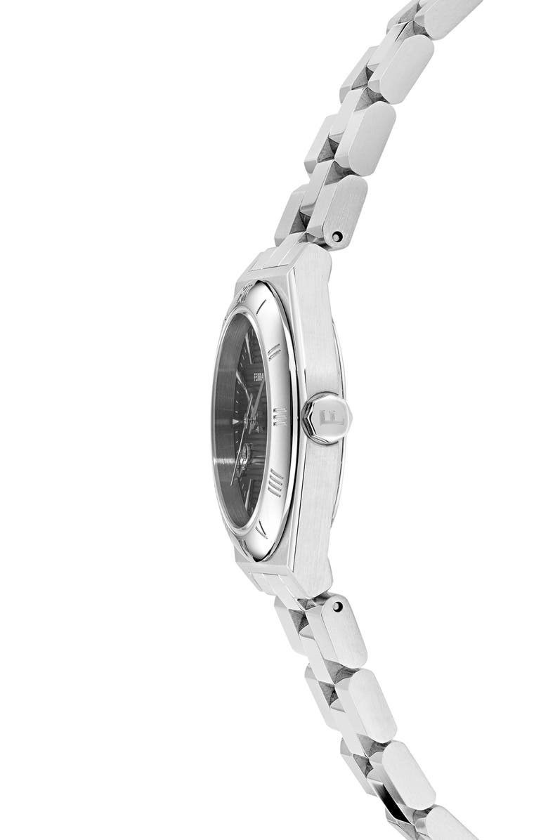 FERRAGAMO Vega Upper East 2 Bracelet Watch, 28mm, Alternate, color, Stainless Steel