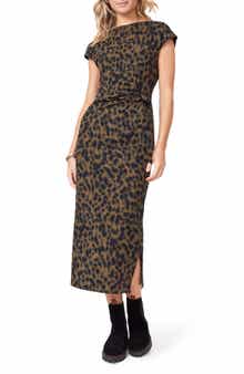 Scotch & Soda Cap Sleeve Midi Dress