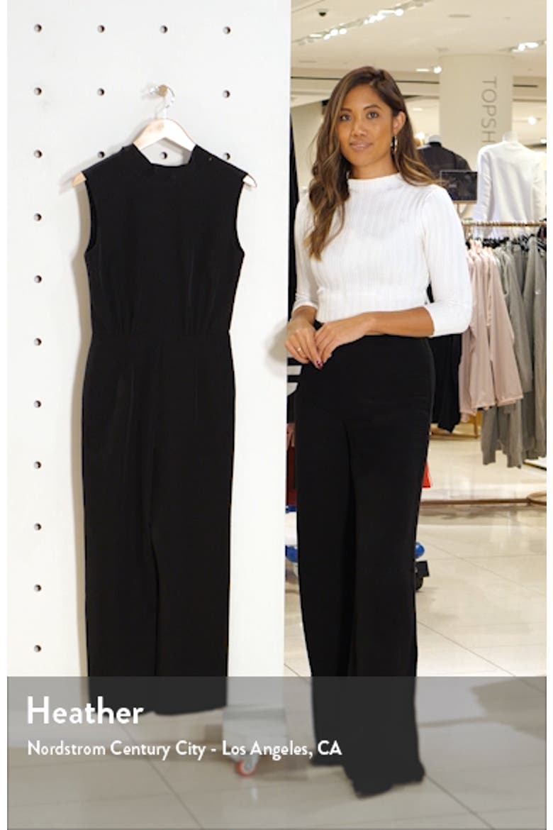 Open Back Culotte Jumpsuit video