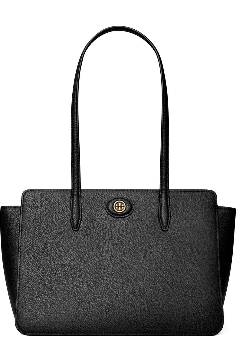 Tory Burch Small Robinson Pebble Leather Tote, Main, color,
