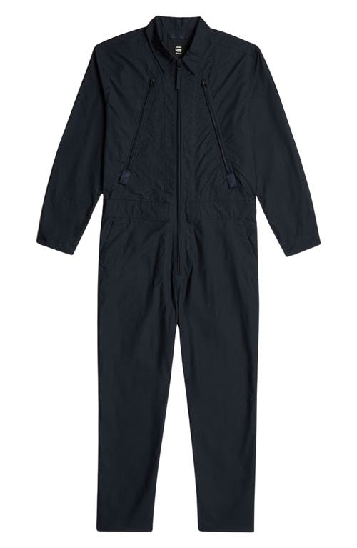 G-star Cotton Flight Jumpsuit In Salute
