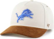 CARHARTT X 47 Men's Carhartt x '47 Natural/Brown Detroit Lions Undyed Relaxed Hitch Adjustable Hat