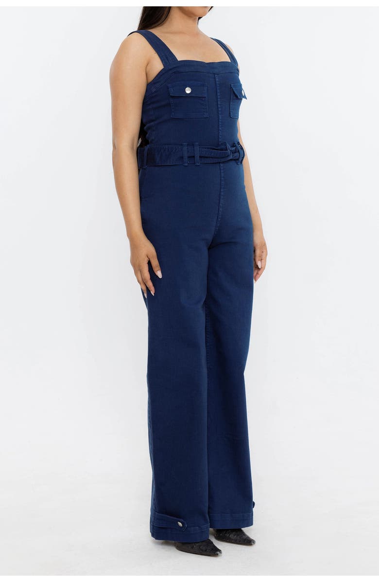 Rudes Denim The Athena Jumpsuit, Alternate, color, Royal Blue