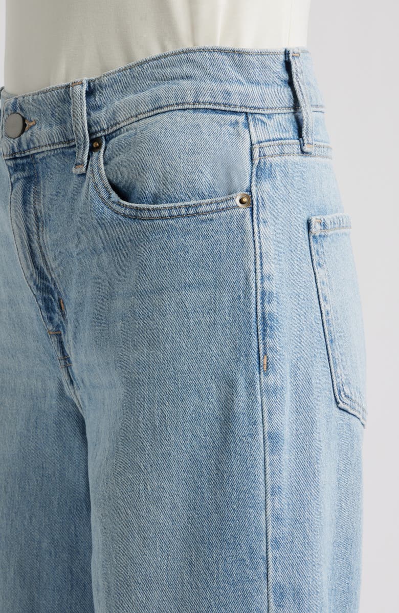 Nordstrom Everly High Waist Wide Leg Jeans, Alternate, color, Lenora Wash