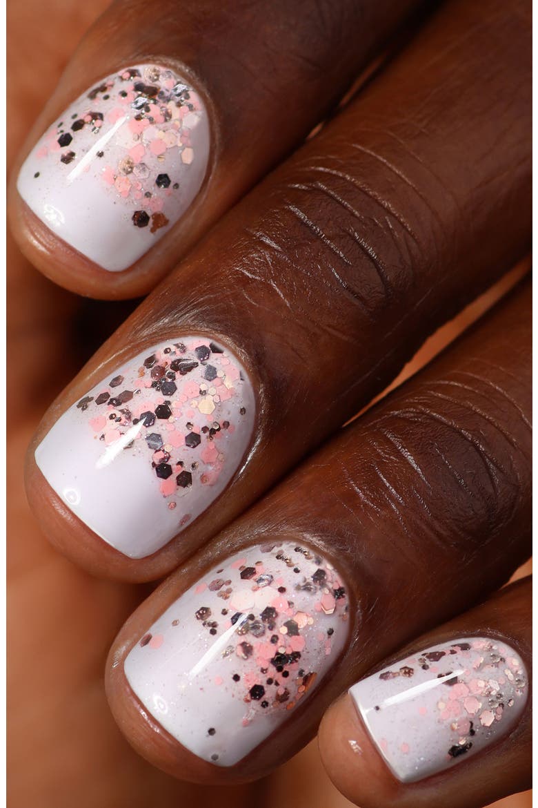 Confetti Nail Polish Topper (Limited Edition), Alternate, color, SNOWGLOBE