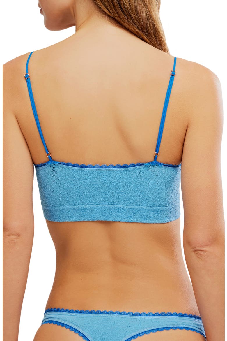 Intimately FP Sweet Point Seamless Bralette, Alternate, color, LAKE LIFE COMBO