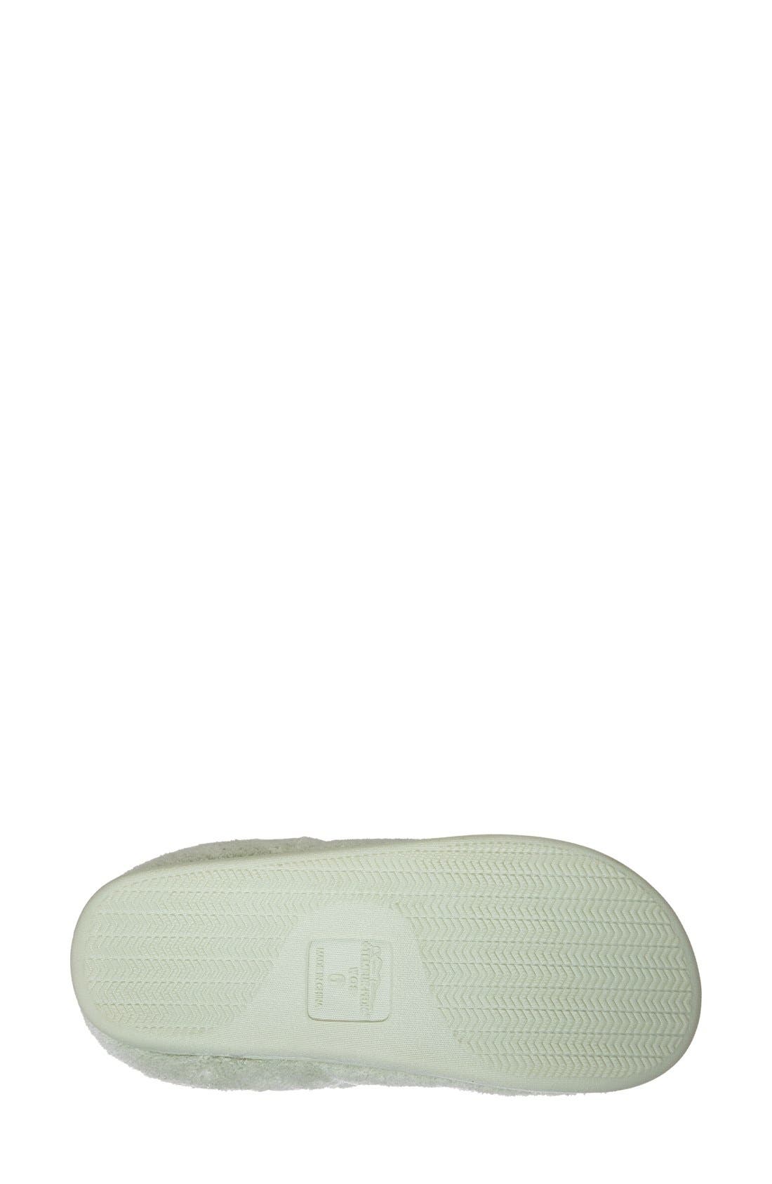 'Windsock' Slipper, Alternate, color, LIGHT GREEN