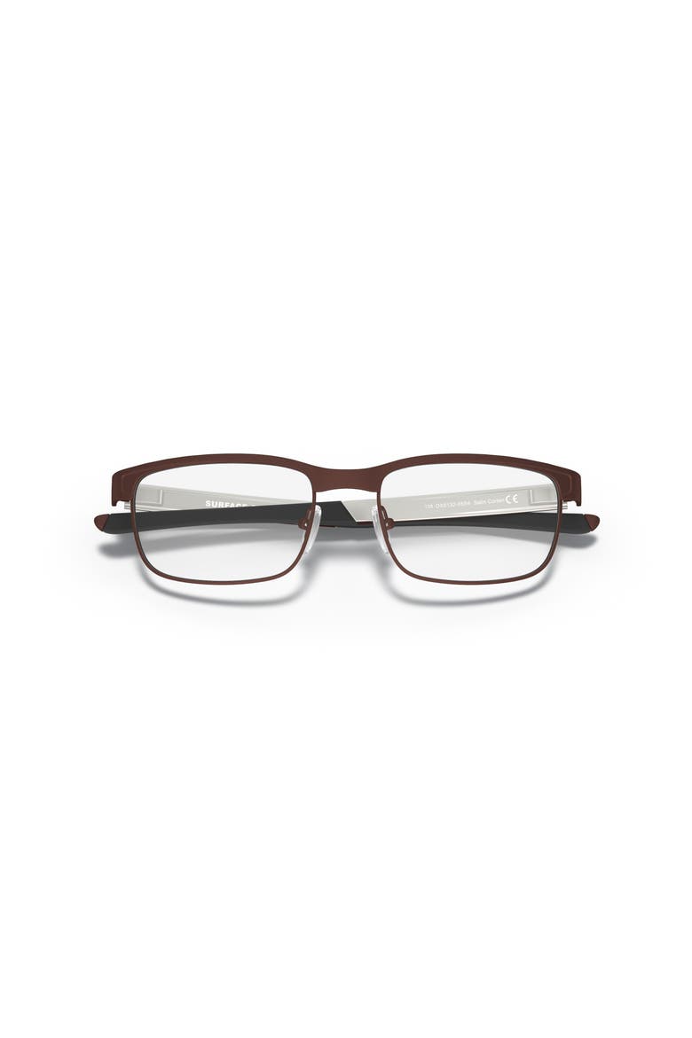 54mm Square optical glasses, Alternate, color, Brown
