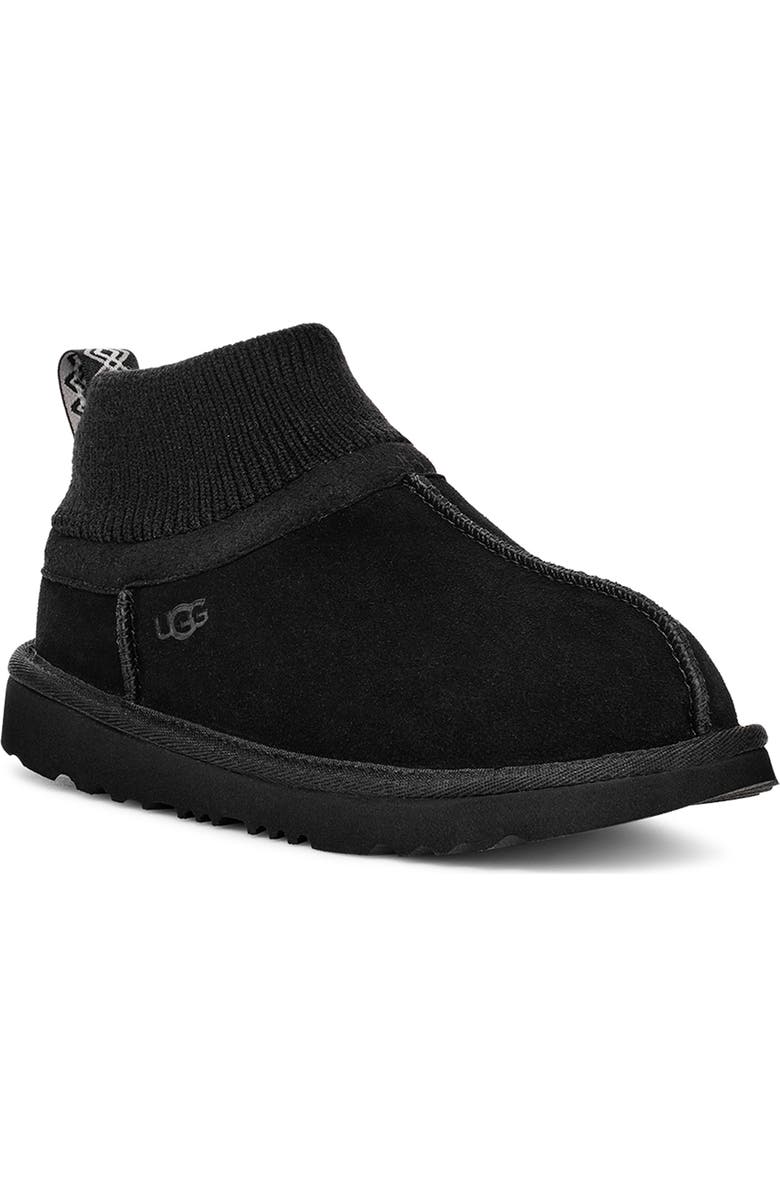 UGG<sup>®</sup> KIds' Classic Ultra Stretch Mini Boot, Main, color, Black