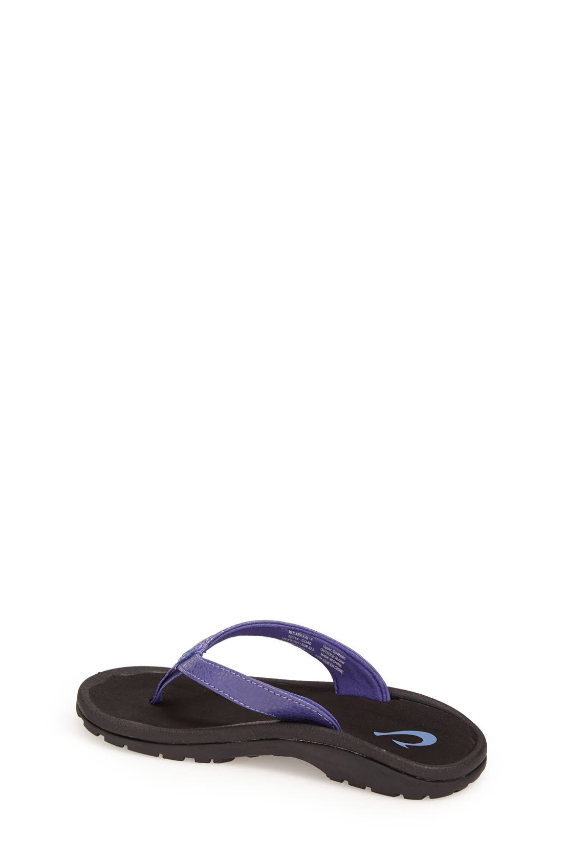 'Kulapa Kai' Sandal, Alternate, color, DEEP VIOLET/ BLACK