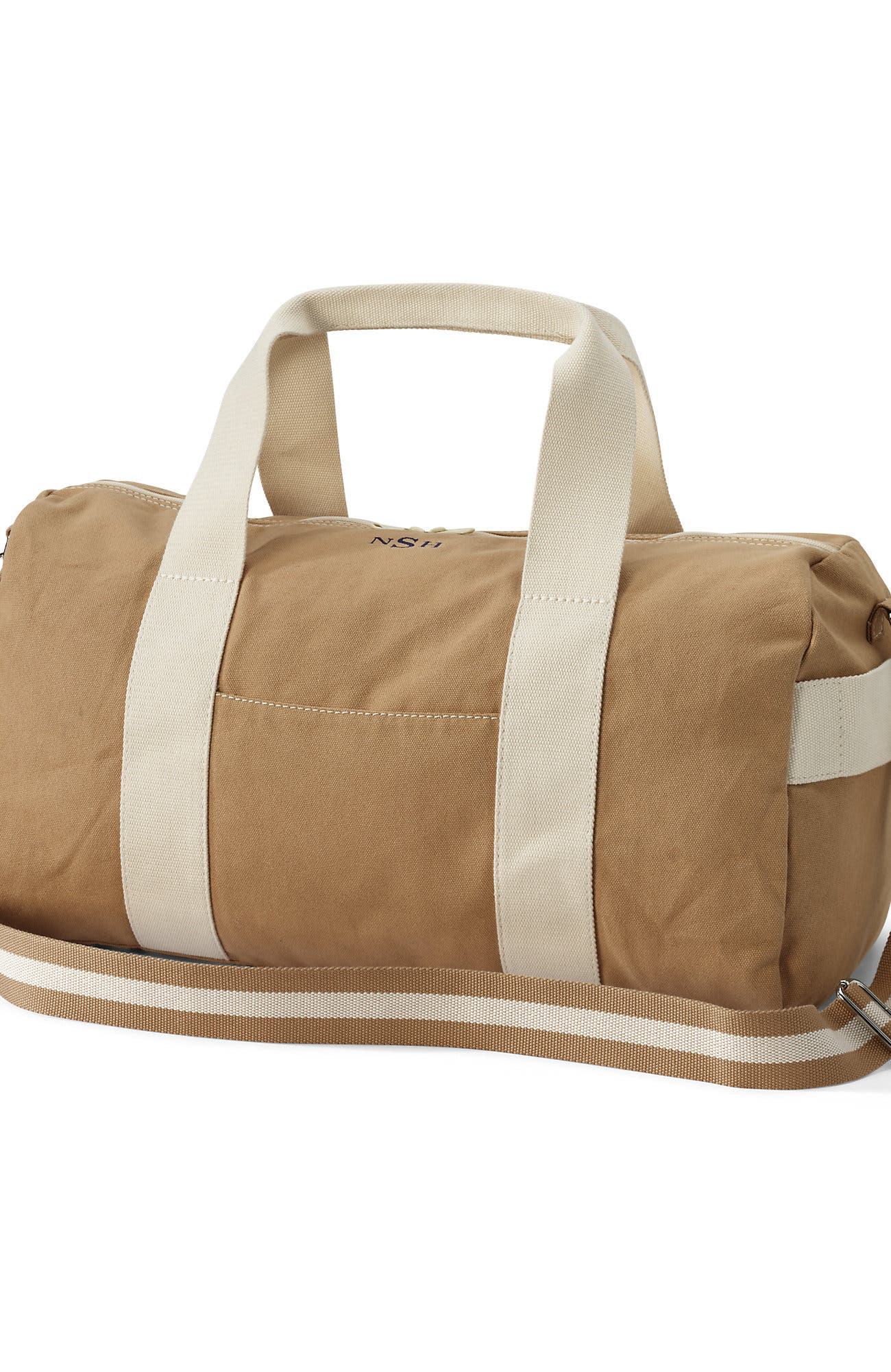 Adjustable Fashion Crossbody Strap, Alternate, color, Rich Camel/Natural Stripe