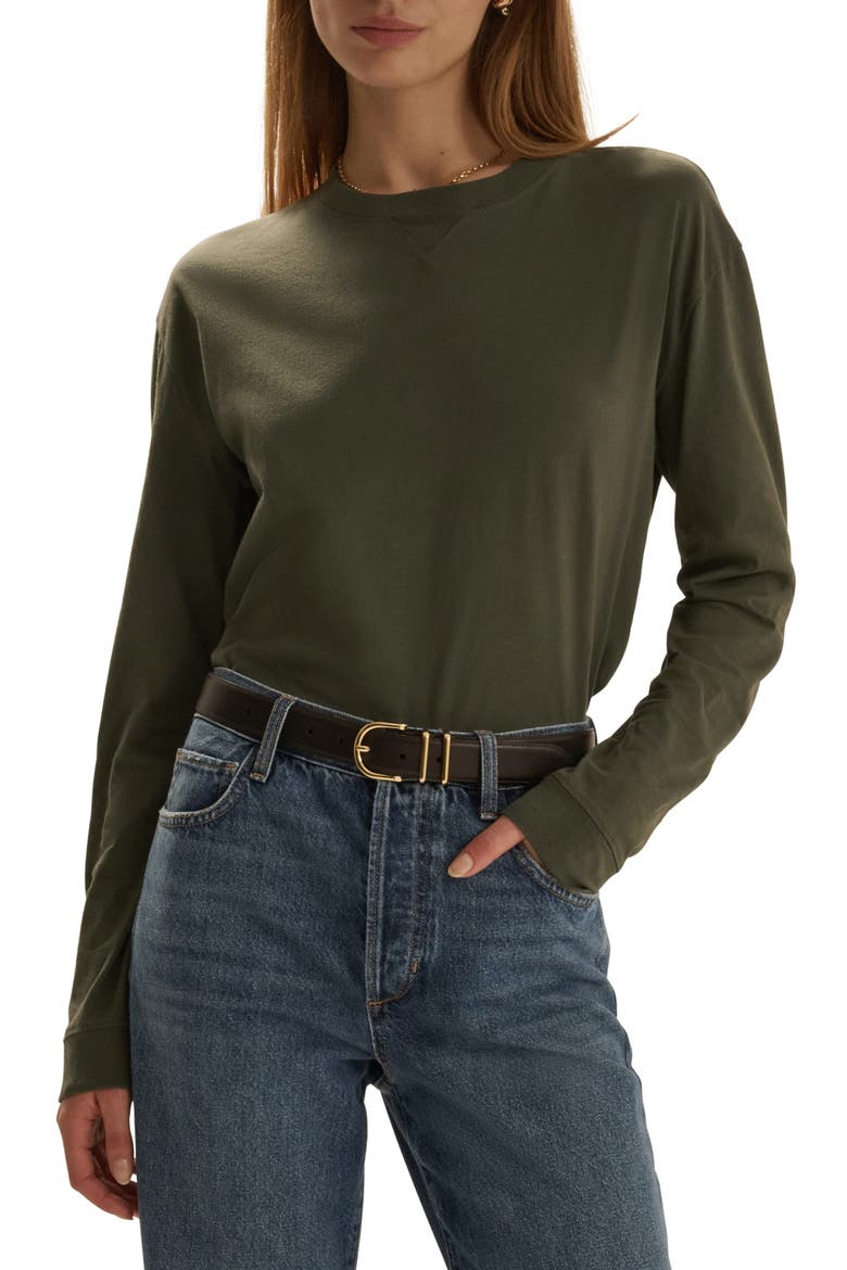The Everyday Long Sleeve Top, Main, color, ARMY