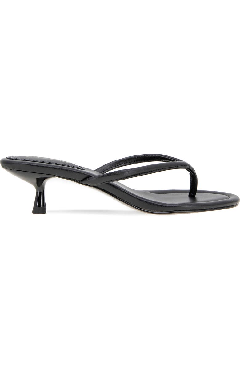 BCBGeneration Iefan Kitten Heel Thong Sandal, Alternate, color, Black