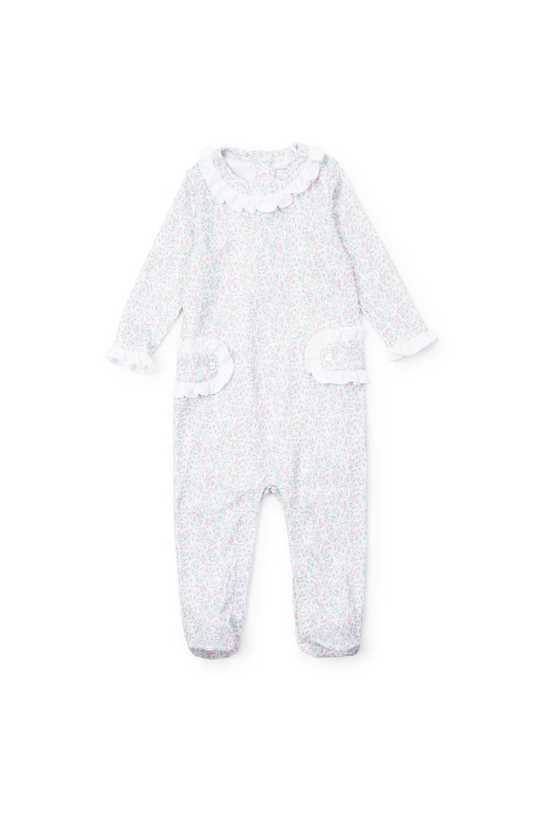 Lucy Girls' Romper, Main, color, Garden Soiree
