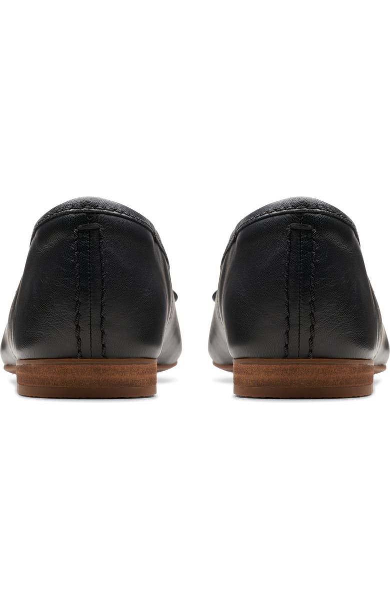 Clarks<sup>®</sup> Fawna Lily Ballet Flat, Alternate, color, Black Leather