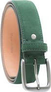 Ghurka Handcrafted genuine suede leather belt