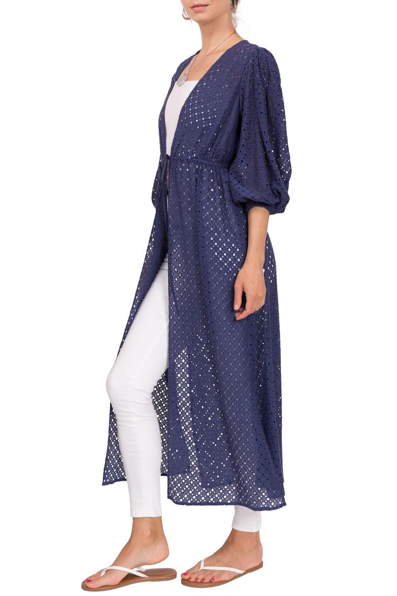 Kittie Cover-Up Wrap, Alternate, color, NAVY