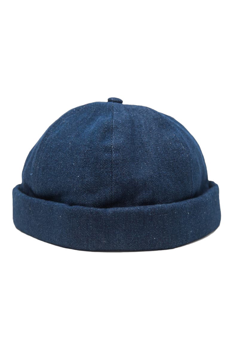 Soft Cotton Fisherman Cap, Main, color, DENIM
