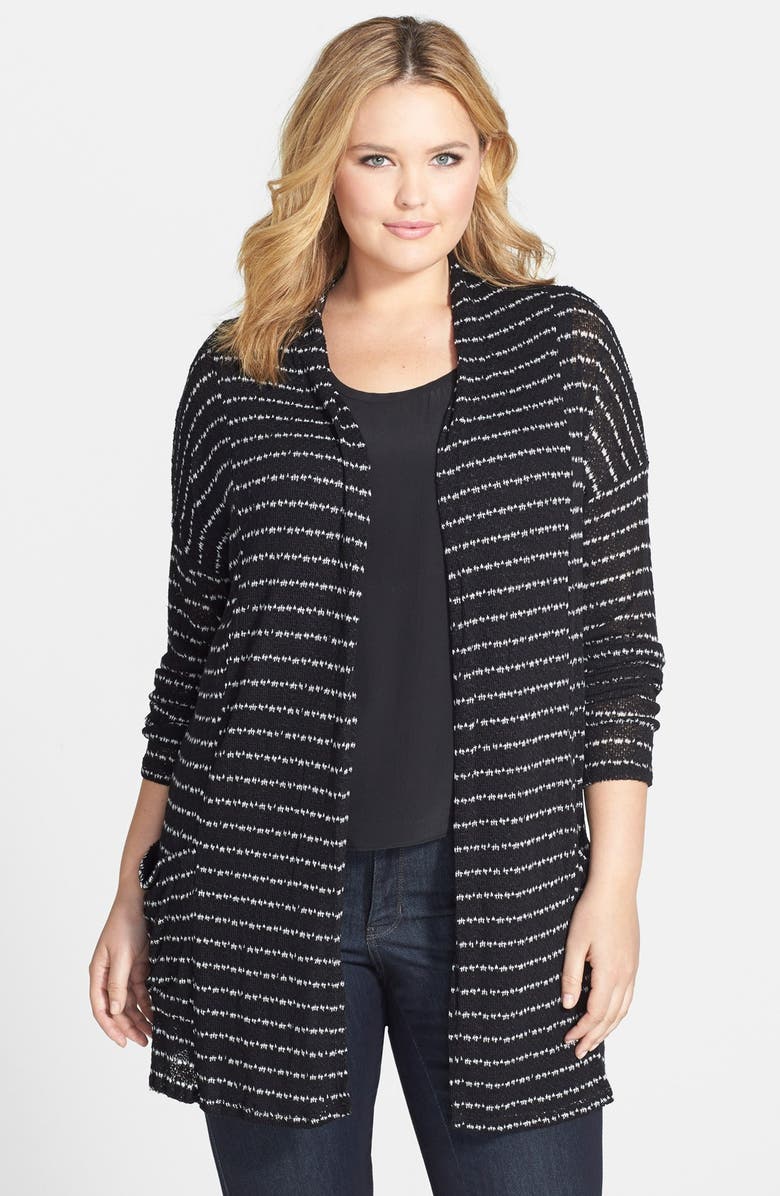 Olivia Moon Two Pocket Open Front Cardigan, Main, color, 