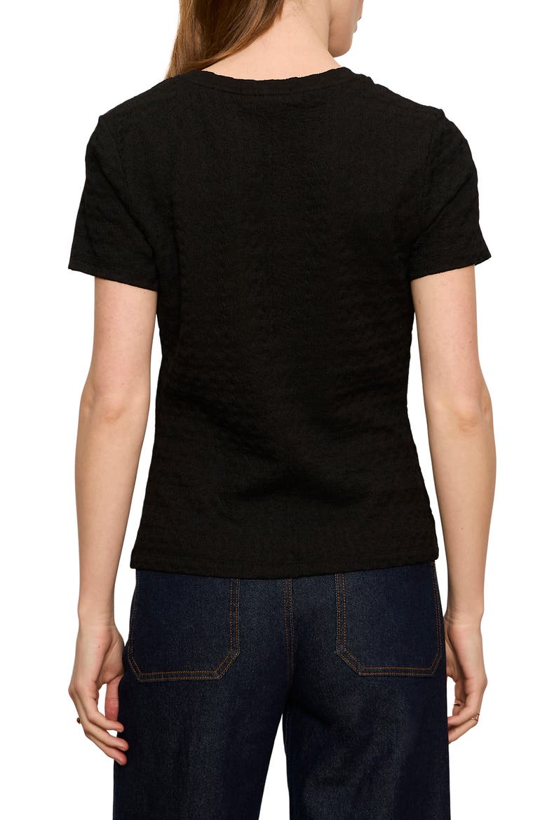 Icon Texture T-Shirt, Alternate, color, BLACK