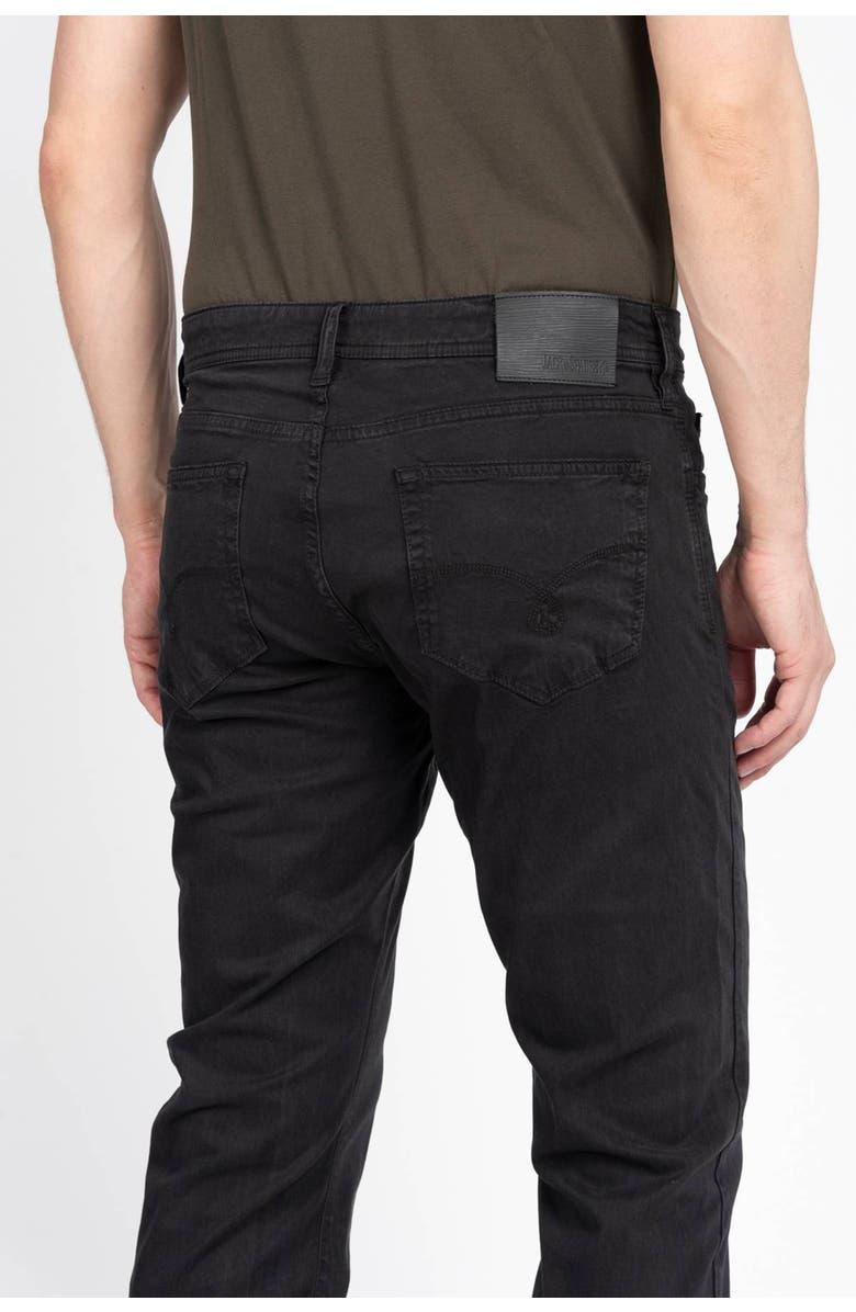 Jack Of Spades Jack Fit Five Pocket Pants, Alternate, color, Black Sateen