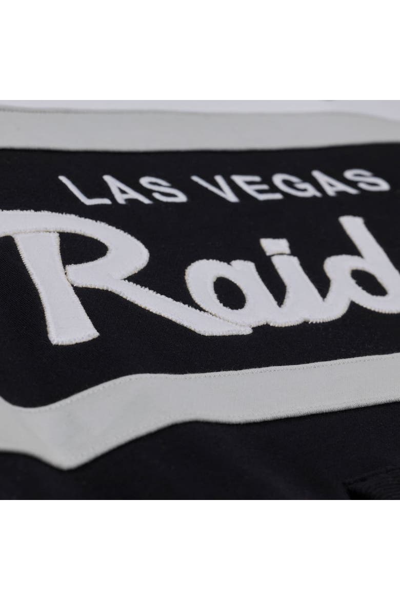 Men's Black Mitchell & Ness  Las Vegas Raiders Head Coach Hoodie, Alternate, color, Black
