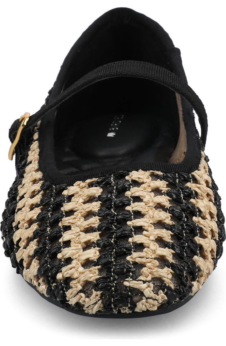 Birdies The Hummingbird Mary Jane, Alternate, color, Black/Natural Openweave