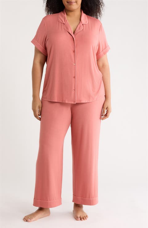 Moonlight Eco Crop Pajamas (Plus Size)