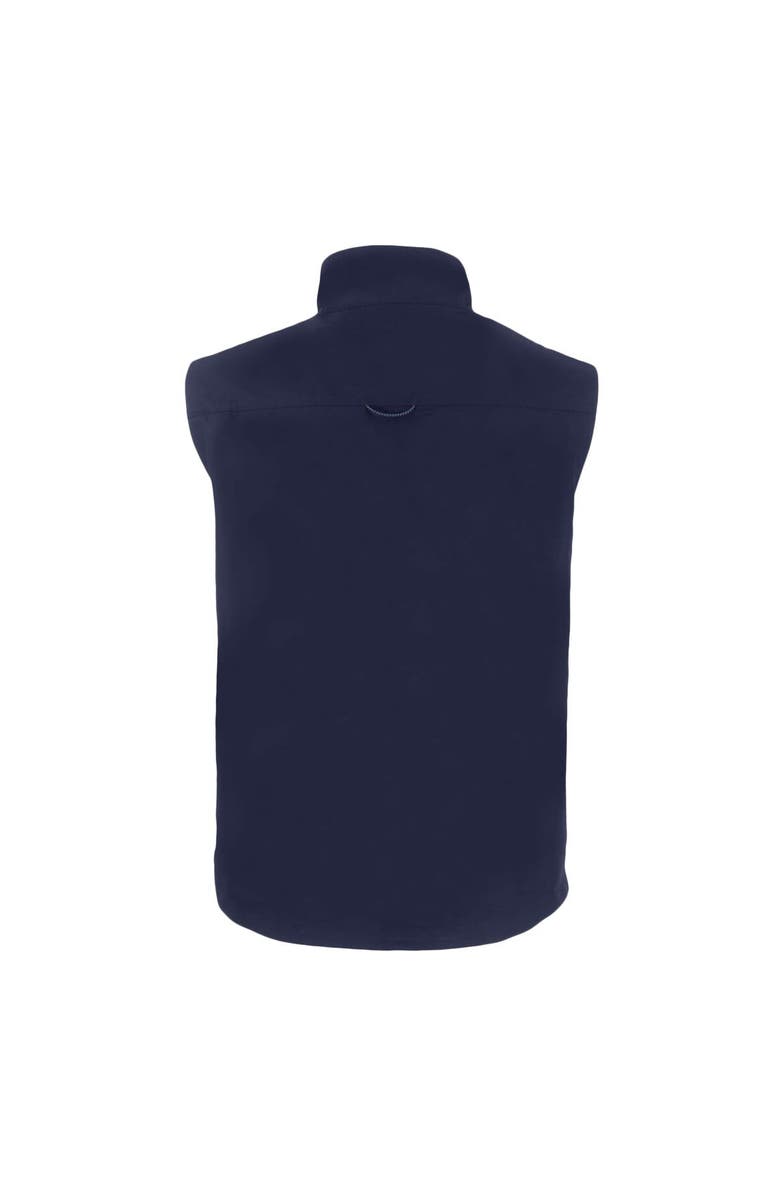 Cutter & Buck Men's Cutter & Buck Navy Philadelphia Phillies Stars & Stripes Charter Eco Recycled Full-Zip Vest, Alternate, color, Navy