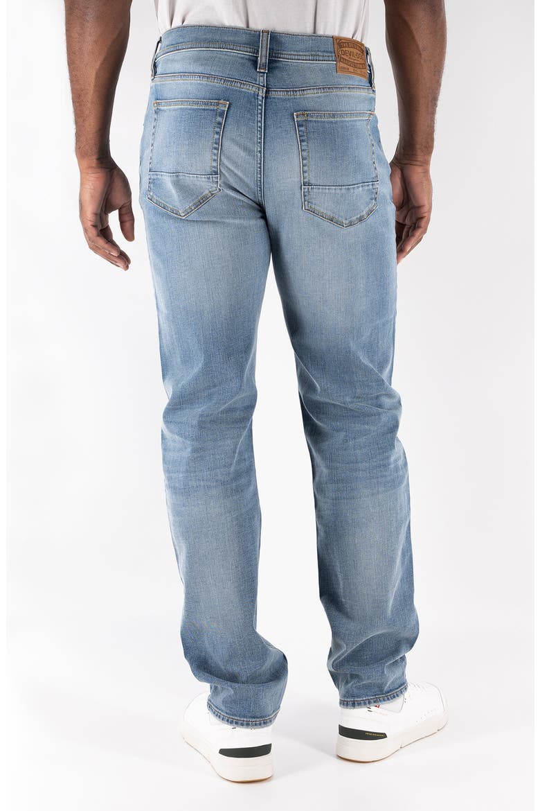Slim Straight Fit Jeans, Alternate, color, SPRUCE PINE