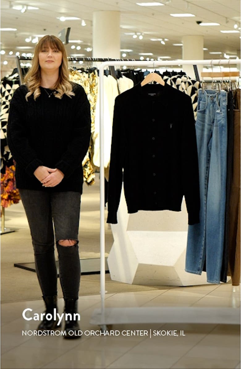 Kilburn Wool Blend Cardigan, sales video thumbnail