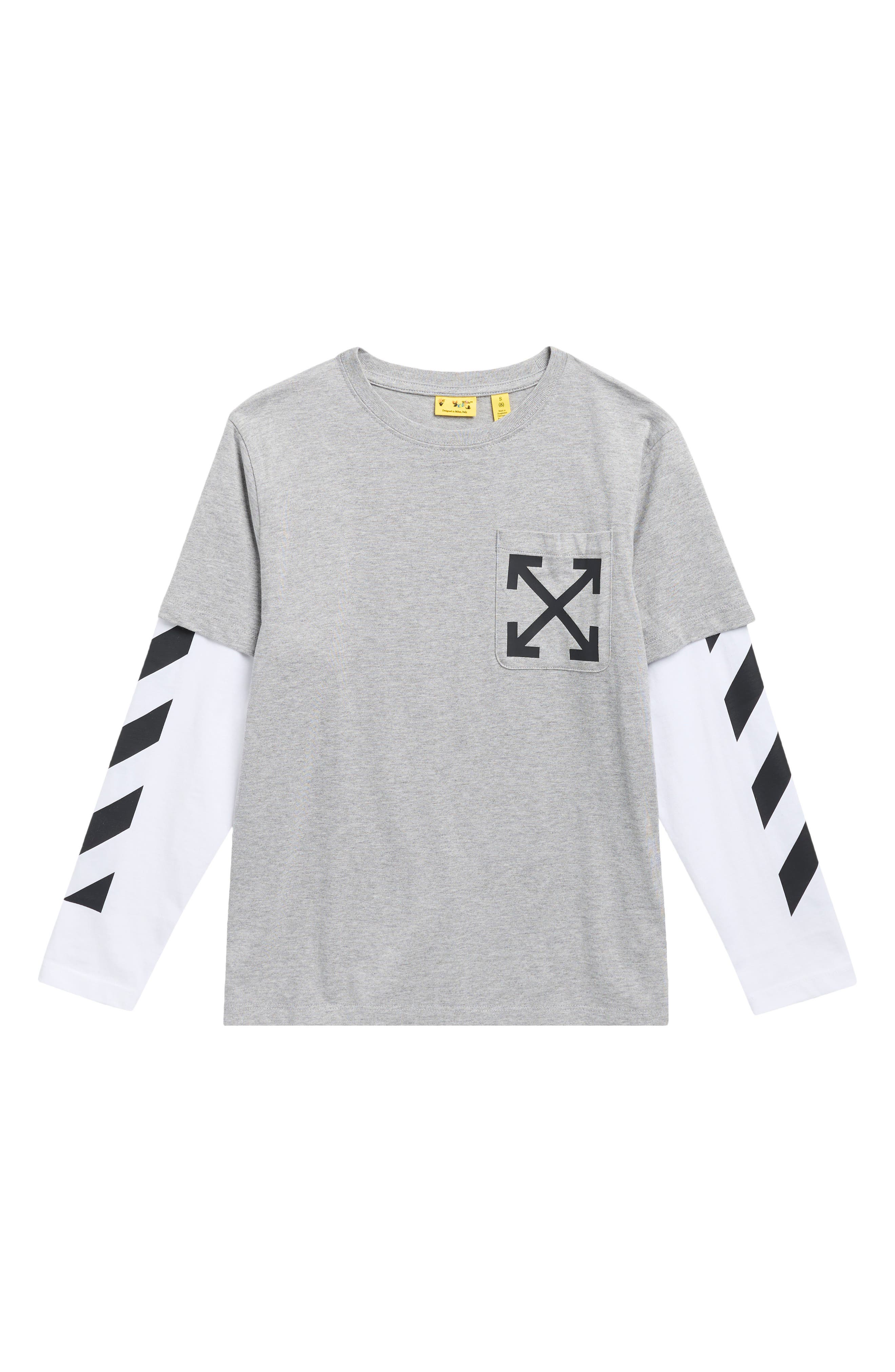 Kids' Pocket Long Sleeve T-Shirt