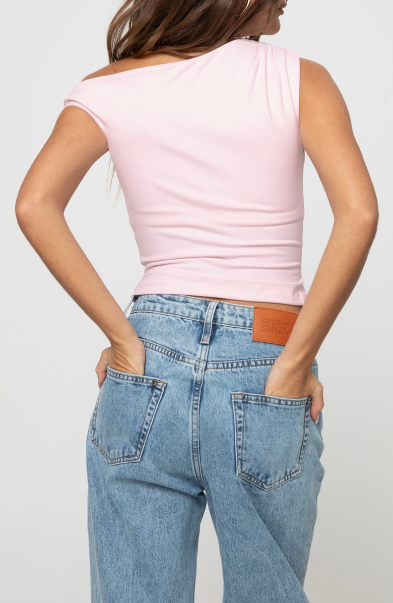 Princess Polly Danza One-Shoulder Top, Alternate, color, 