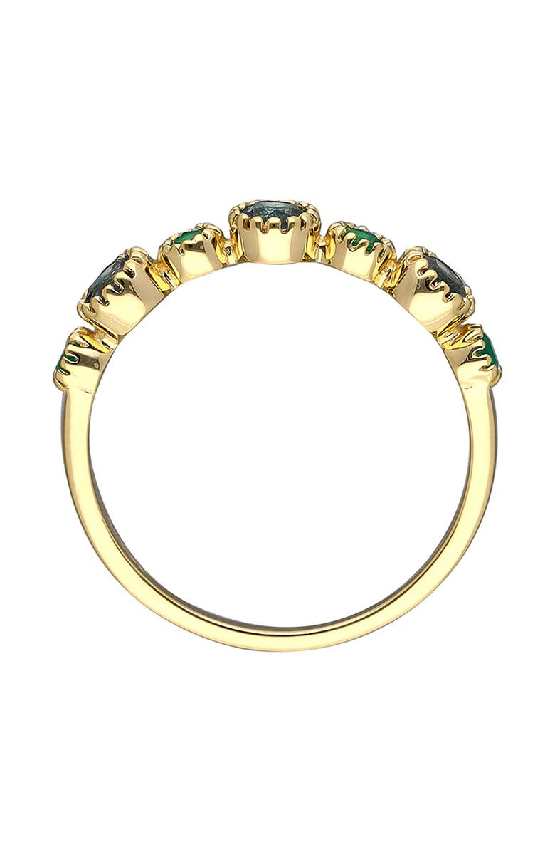 YS GEMS Two-Tone Band Ring, Alternate, color,